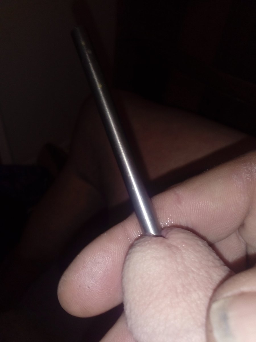 mickj4822's tweet photo. Sounding fun fucking my cock with a 12 inch steel rod https://t.co/7LICfxhdJk