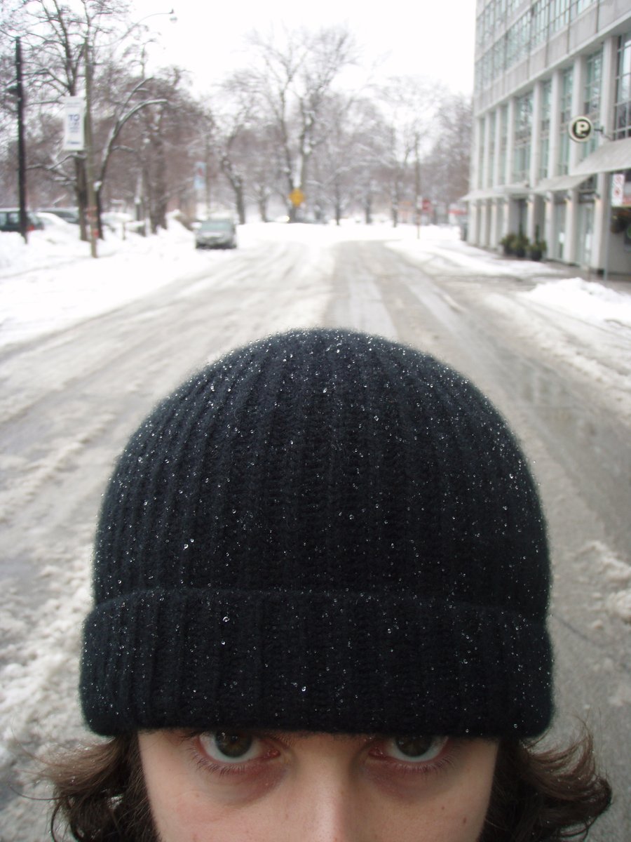 Toronto. Early 2009. (Freezing.)