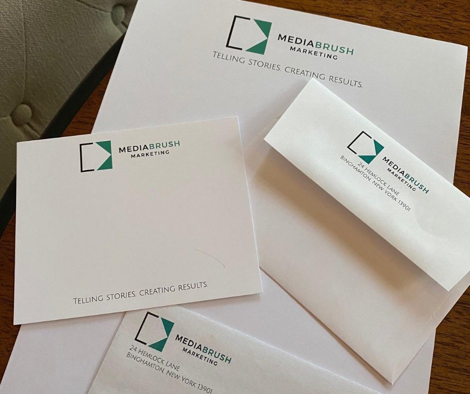 mediabrush's tweet photo. Looking pretty official! Thanks Curcio Printing for helping MediaBrush Marketing TELL OUR STORY through the little details in our new stationery. #supportlocal #buylocal #tellingstories #creatingresults #mediabrush https://t.co/SKJHnzb3ng