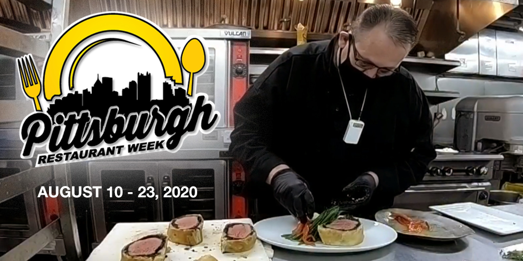 LeMontPgh's tweet photo. #PittsburghRestaurantWeek Reservations at 412-431-3100. For $45.20, enjoy a three course dinner through Sunday, 8/23 (closed Monday 8/17). Watch this #PittsburghTodayLive TV video to see Chef Vargo prepare one of our signature dishes - Beef Wellington. https://t.co/o0snU8LT0w https://t.co/FoyLoBot5i