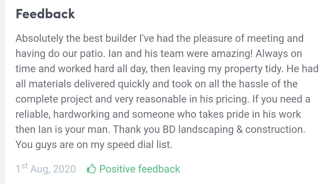 BD Landscaping & Construction tweet media