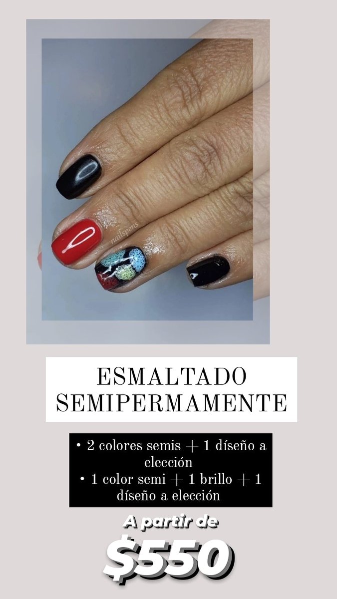 nailspens's tweet photo. Nuestros precios de esmaltado semipermanente ☝🏽❤ https://t.co/barBD85uqu