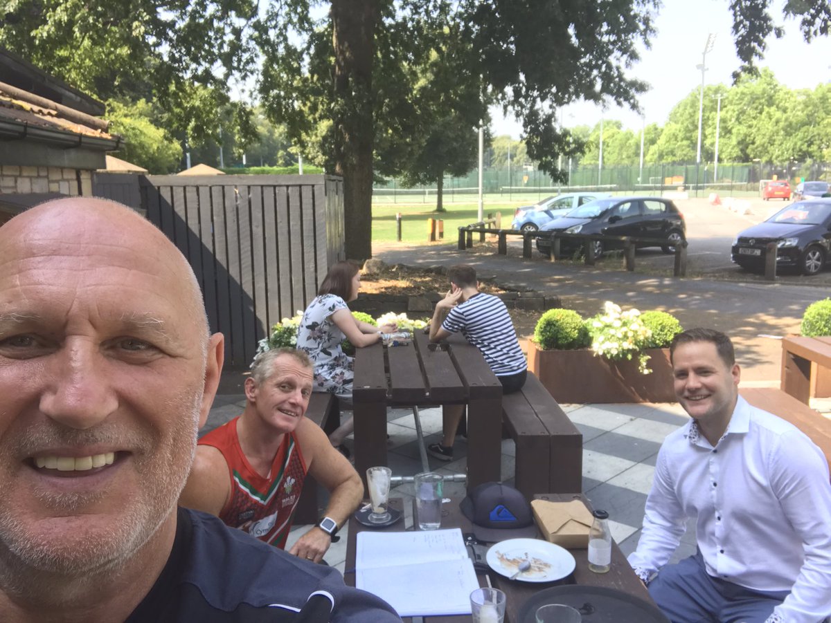 Office for the afternoon for a socially distanced meeting discussing all things <a href="/WalesRugbyL/">Wales Rugby League</a> commuinity Rugby League in North and South Wales with <a href="/MarkjonesWrl/">markjonesWRL</a> and Matt Pritchard #FutureIsBright
