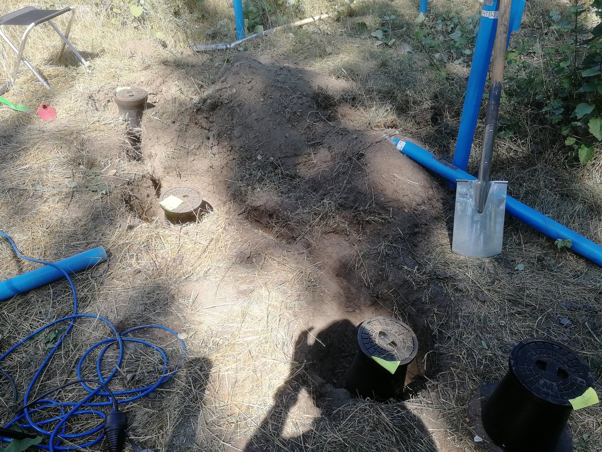 Sometimes science is just hole digging in the sun...