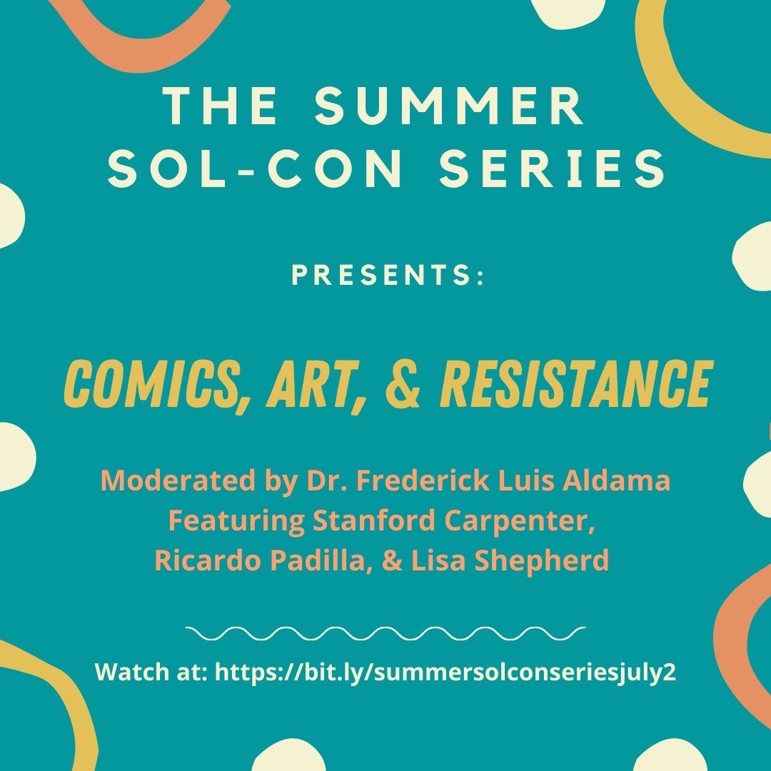 SolConOhioState's tweet photo. Our Summer SOL-CON series wraps up TOMORROW with the final installment in our series! Are you caught up? You can watch all of our video casts on the SOL-CON YouTube channel (bitly links provided in the thread): https://t.co/RUv8DWEk3c