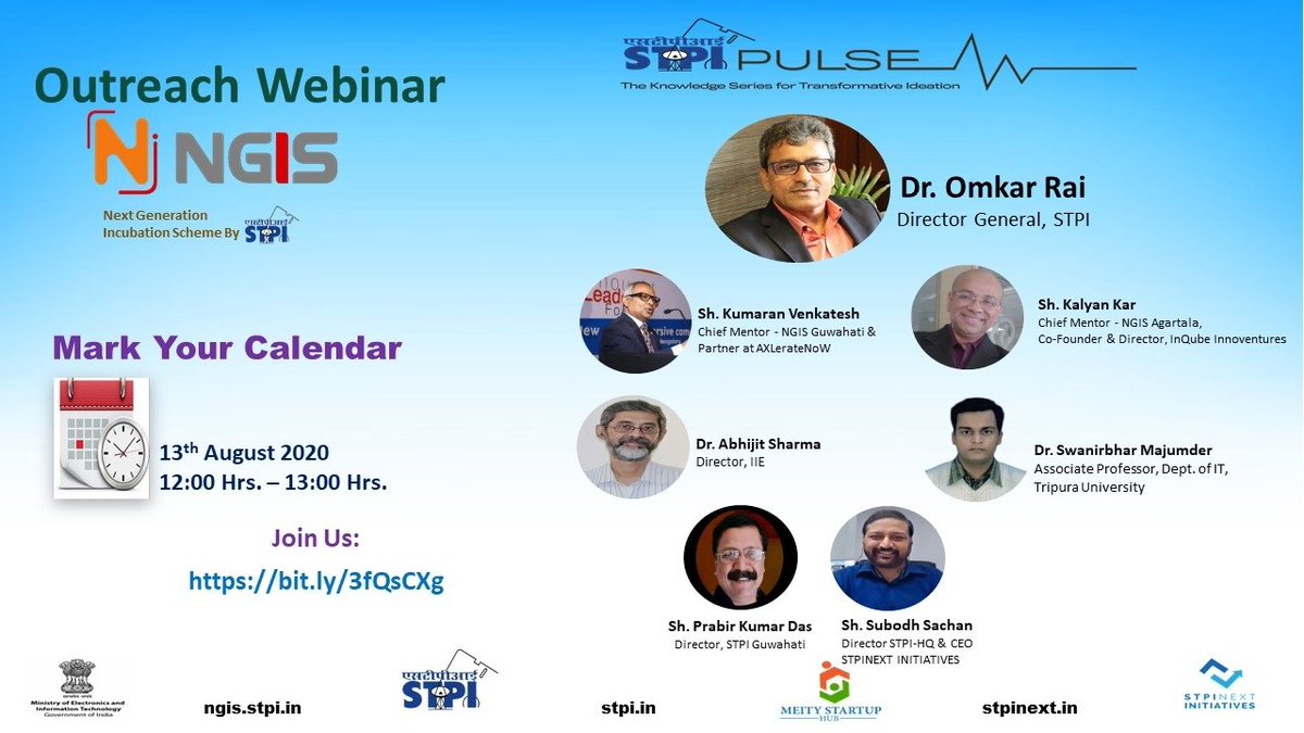 stpiguwahati's tweet photo. #NGIS scheme is new initiative of @STPIINDIA &amp; @GoI_MeitY to create startups emerging ecosystem delivering innovation in Tier-II cities. Join us : https://t.co/Drlh2je4JV  #STPIINDIA #STPINGIS #STPIIncubation #GrowWithSTPI @Omkar_Raii https://t.co/coMBHoosYF