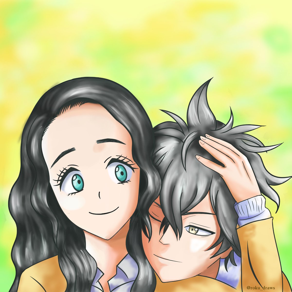 gakualice's tweet image. it&apos;s my first ship fanart 💗

#blackclover #yuno #charmypappitson #yunmy #fanart #ブラッククローバー #チャーミー・パピットソン #ユノ