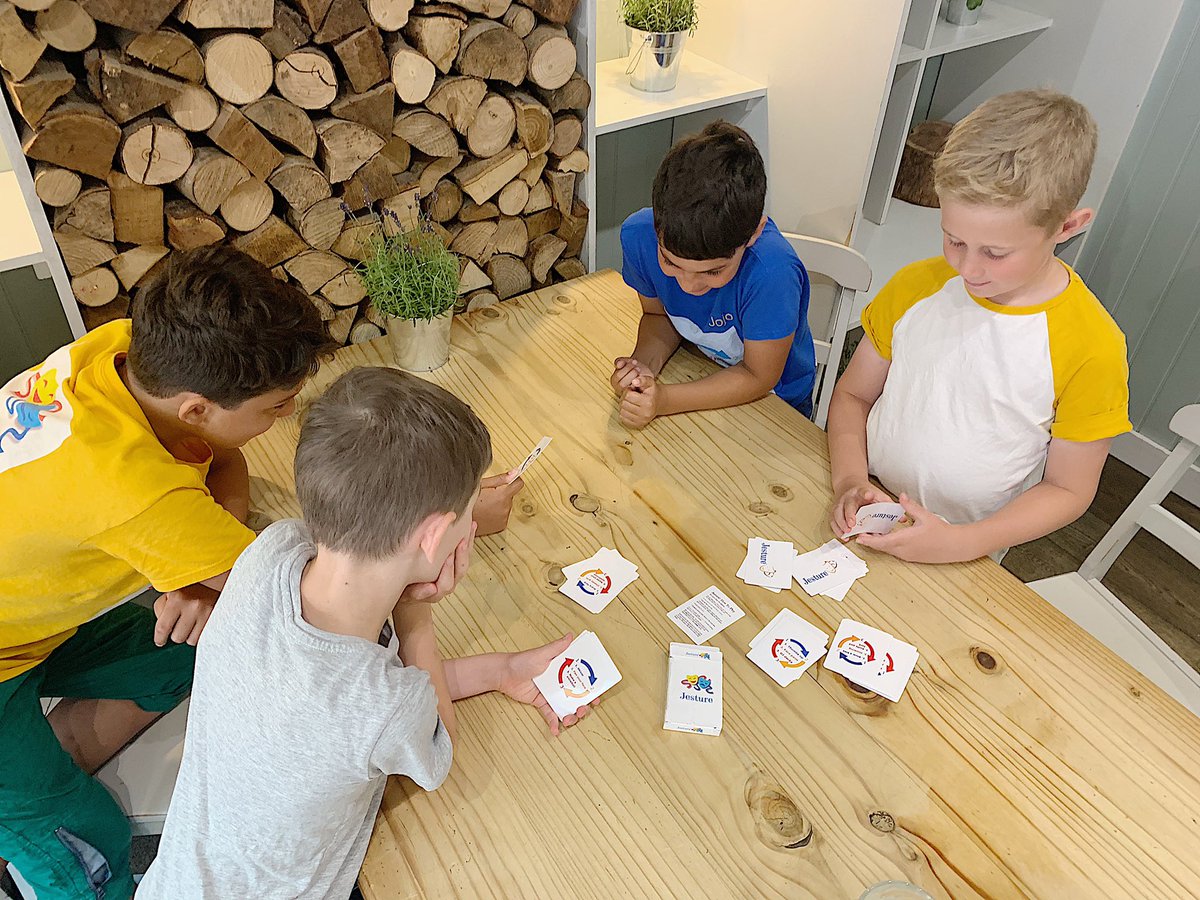 A quick game of <a href="/JestureGame/">JESTURE</a> with Danny and JoJo at <a href="/finchhousecafe/">Finch House</a> this morning 🙌