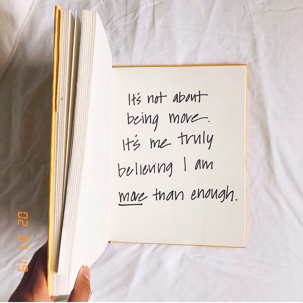 sopharush's tweet image. YOU ARE MORE THAN ENOUGH. Whatever lies you have believed about yourself, what others may have said about you, isn’t what God has said. You are chosen, highly favored, loved unconditionally. He has given your life purpose. 💛🙌🏽🙌🏽🙌🏽

Instagram: instagram.com/sopharush