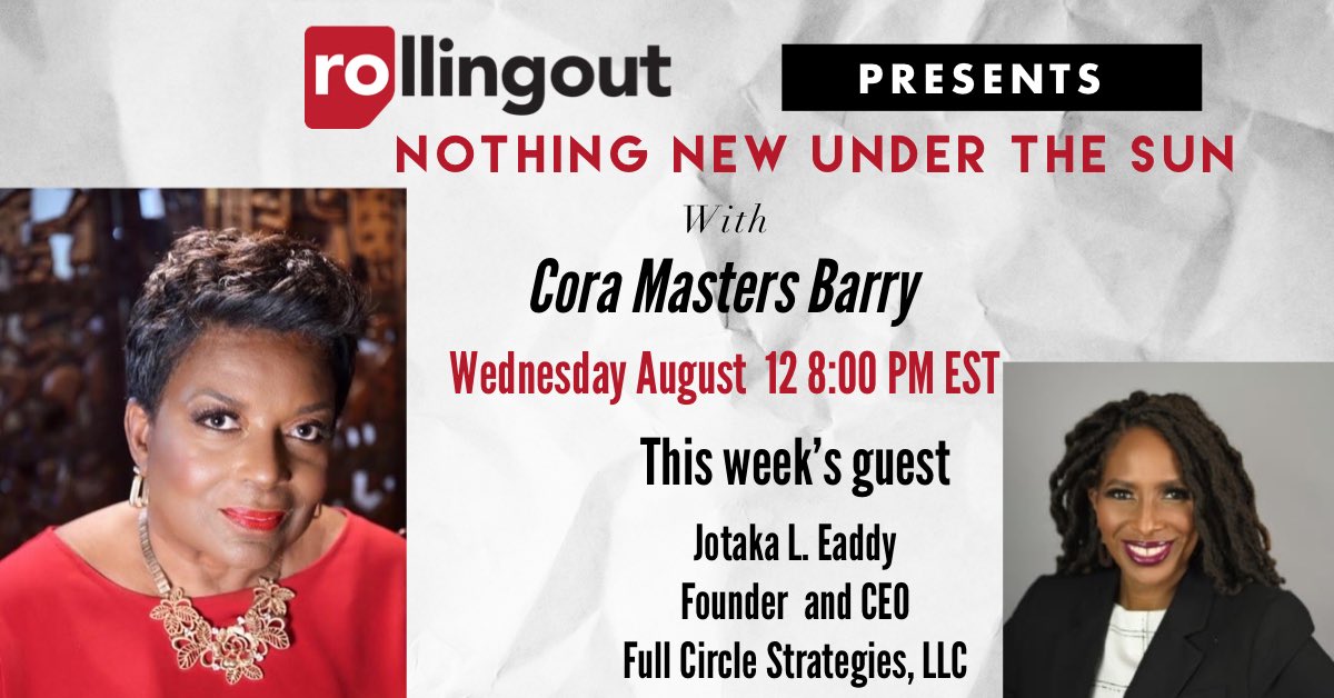 Tune in tonight with Cora Masters Barry as she discuss Joe Biden’s VP selection Kamala Harris and and the historical significance of the choice. #politics #votingsystems #womenempowerment