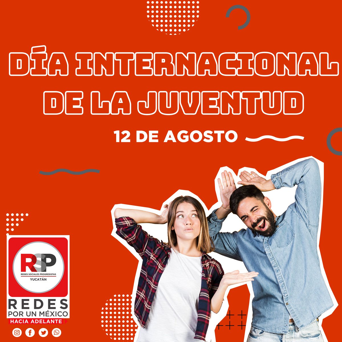 YucatanRsp's tweet photo. México necesita de la fuerza de los jóvenes para construir un futuro de oportunidades. Los jóvenes en Yucatán, están listos y participando. En RSP todos son bienvenidos. #RSPYucatán #RSPYucatán #PorUnMéxicoHaciaAdelante #DiaInternacionalDeLaJuventud https://t.co/a5TDrez5AL