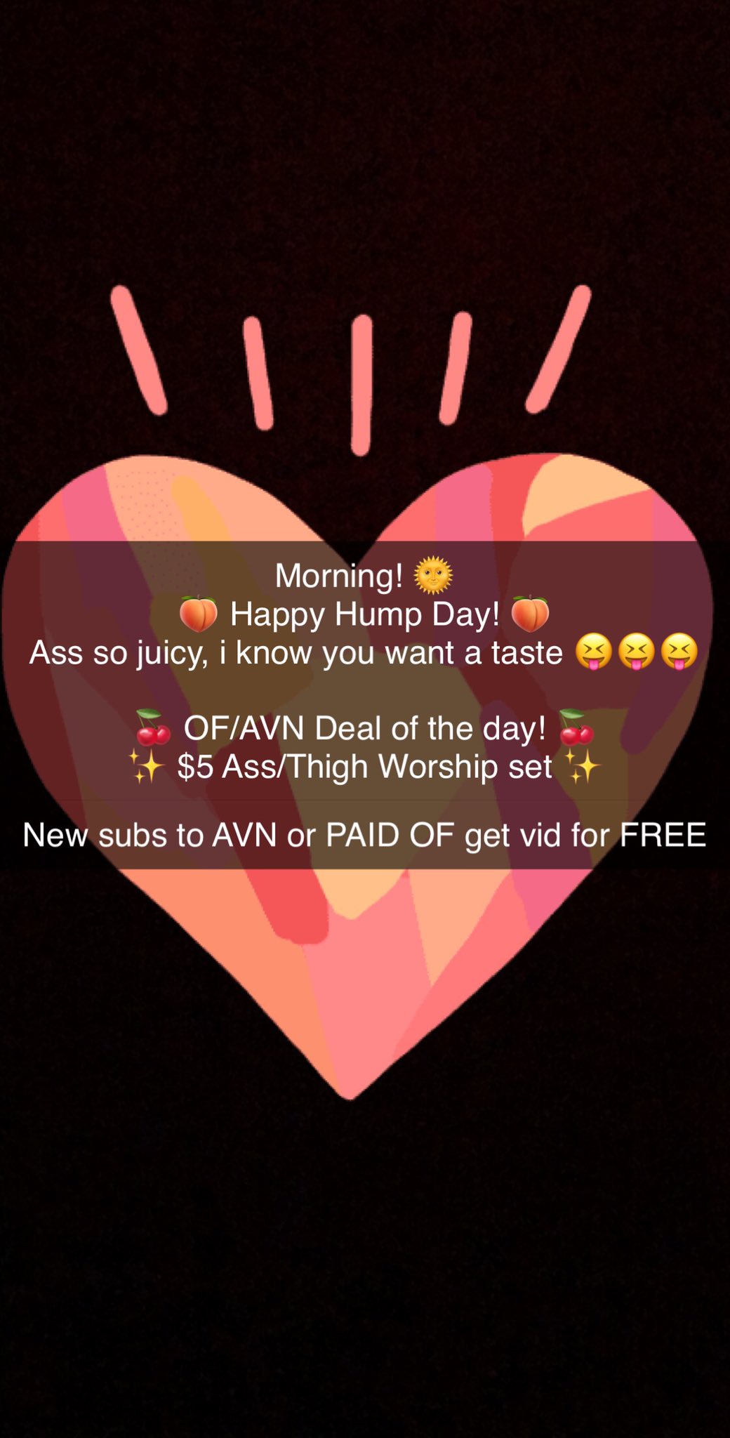 2 pic. 🍑 Happy Hump Day! 🍑 🍒 $14.99 🍯 https://t.co/NPSlzRnvB3 🍒 $5 🍯 https://t.co/XTM4kyFGOI NSFW SW EroticContentCreator BlackSW PanSW OnlyFans AVN SellingContent HumpDay 🍒 https://t.co/bV34K4if9w