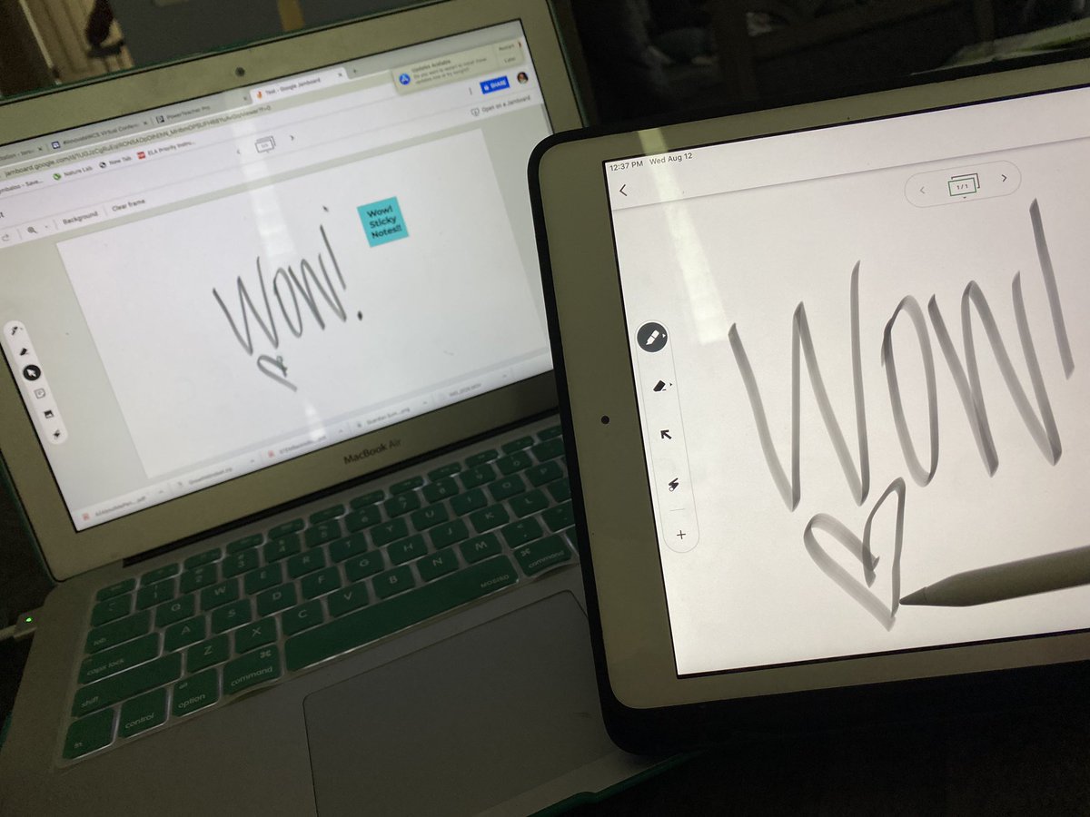 Jamboard is awesome! #innovateWCS