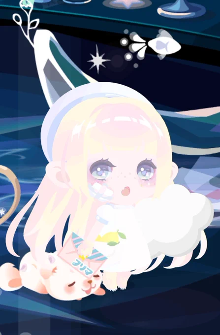 ワンドロ配信ありがとうございました!一時間、短いですね…#ポケコロイラスト 