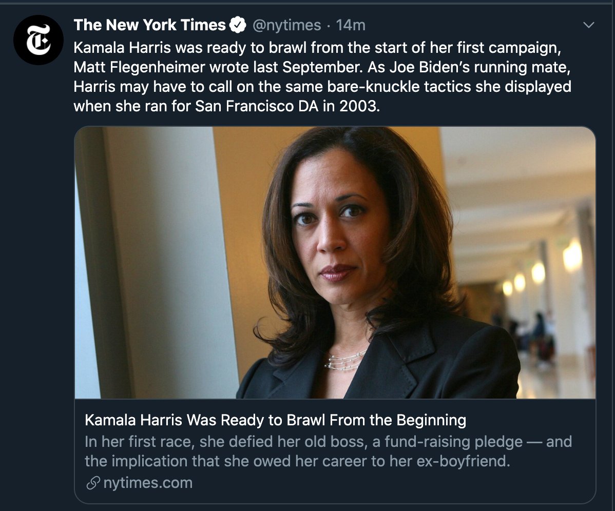 MONTYOG's tweet photo. Nope @nytimes her Bare Knuckles (your slick move) was unleashing the full thrust of the #PolicsState on Poor People across the damn State .
#LotusFlowerEVILS #stopthelies and distortions @fstockman was bad enough https://t.co/Fsr2bG3GIR