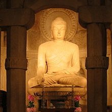 The Seokguram buddha, 770 CE, is the greatest sculpture in Korean history and widely seen as one of the greatest buddha sculptures ever made. It's a masterpiece that turns white granite into skin and folded cloth, lit by reflected sunlight in a chamber that actually breathes.