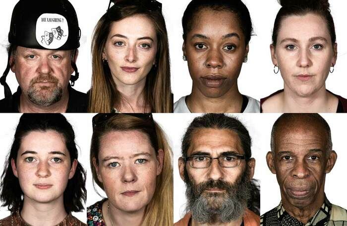 TheStage's tweet photo. Faces from an industry in crisis – photographer Adam Clayton-Smith (@ClaytonSPhoto) has captured the uncertainty and resilience of theatre workers in the portrait series We Are Theatre. Read our interviews with some of the participants here https://t.co/X6JxuptlfM https://t.co/sQ4iDvOocB