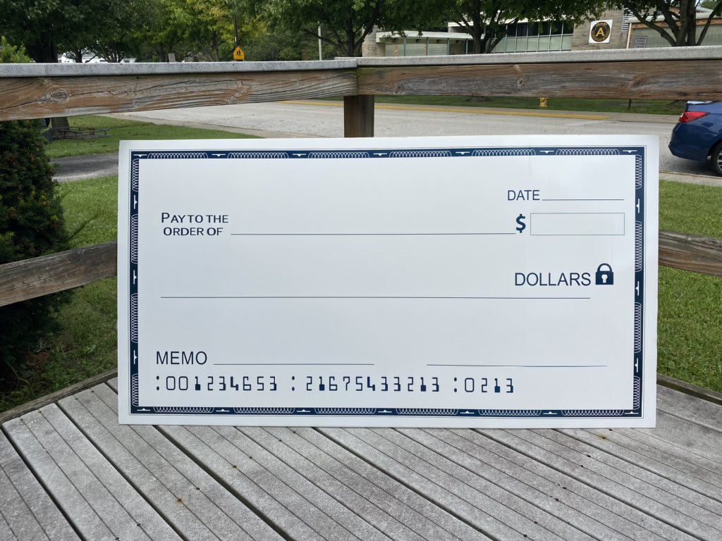 Hey <a href="/DragonSpeedLLC/">DragonSpeed</a> we’ve got this big check and nobody to write it out for. You guys want a small time sponsor for the 500? <a href="/kedie14/">Kedie</a> <a href="/tripp2514/">Tripp Etherington</a>