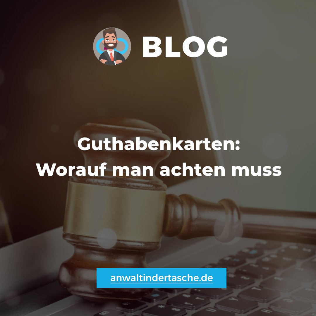 gocardsag's tweet image. #Gutscheinkarten boomen. Aber was genau kaufen wir da eigentlich? 

Die rechtlichen Hintergründe zu diesen Bons – und worauf wir achten müssen, wenn wir sie nutzen. 

Stichwort: Verjährung! buff.ly/3kzY6Vf

#AnwaltInDerTasche #AnwaltsKarte #GoCardsAg #Anwalt