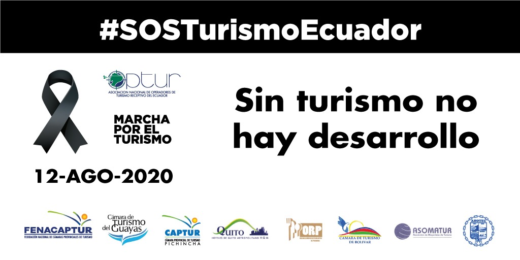 #SOSTurismoEcuador   Exigimos
1. Créditos EMERGENTES
2. Control a  informalidad
3. Insentivos tributarios
4. Recuperar la tasa 
     Creada para turismo 
     usarla en promoción 
5. El sistema APO sea claro
6. Abrir todas las ÁREAS 
    PROTEGIDAS. 
7. Recuperar el empleo