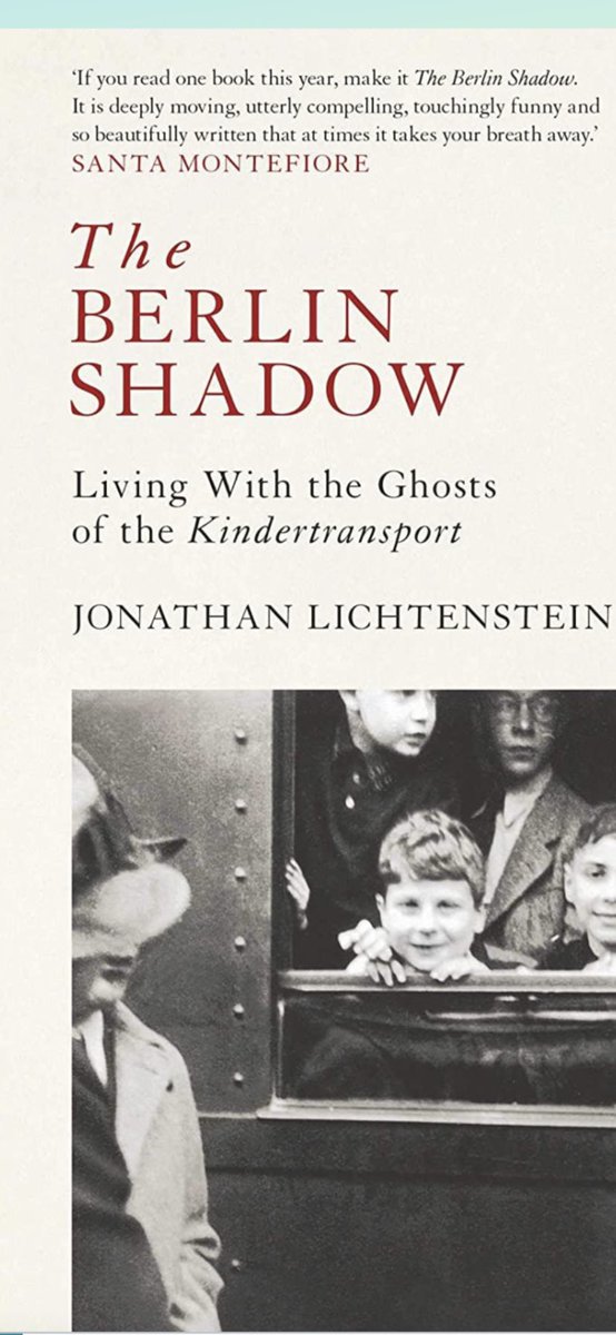 SantaMontefiore's tweet photo. I highly recommend this beautiful, touching &amp; emotional book: #TheBerlinShadow by Jonathan Lichtenstein. He accompanied his father from London to Berlin, retracing his footsteps when as a child he was brought to the UK on the kindetransport train. https://t.co/sikBR8peAJ