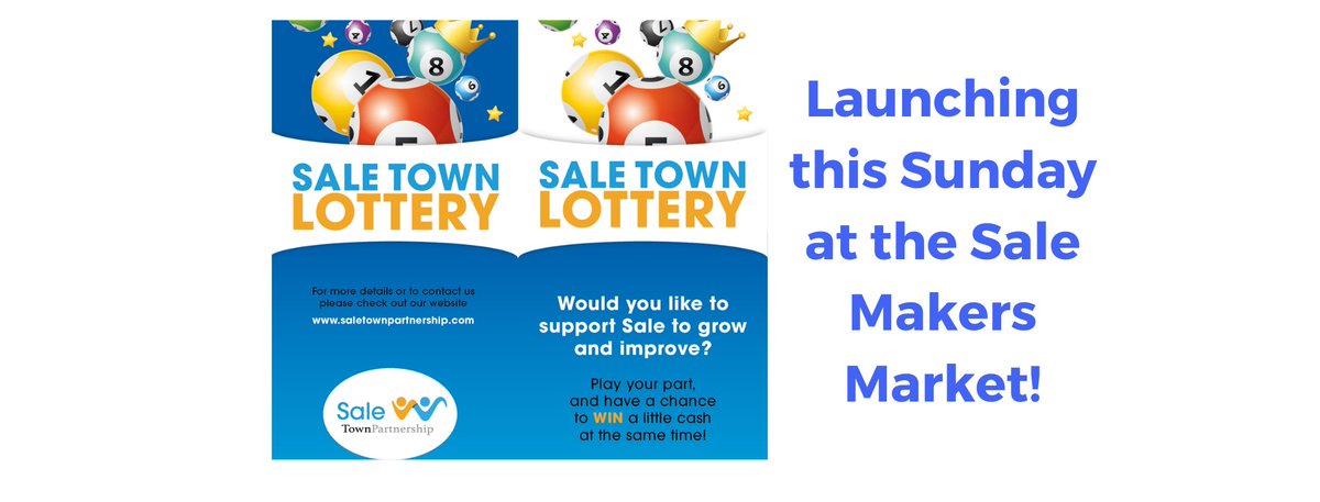 We're excited to be launching our very own #saletown lottery this Sunday <a href="/_makersmarket/">Makers Market</a> 

Your chance to WIN £££ as well as supporting the town, local businesses and communities - all for £5 a month 😀

#m33