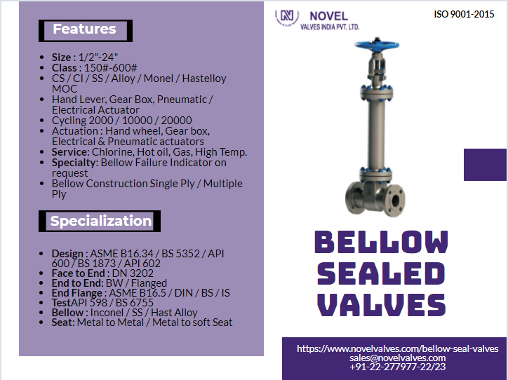 Novelvalves's tweet photo. Valve #9 Bellow Sealed Valve
Industrial valves manufacturer India
https://t.co/QZqBXQmZPE
#bellowsealed #ballvalves #novelvalves #Valve #Valves #industrialvalves https://t.co/cnEkz7xdXe
