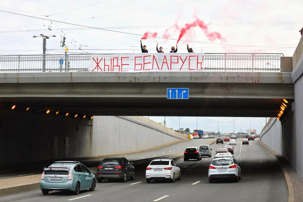 merr1k's tweet photo. Возле Большеохтинского моста в Петербурге https://t.co/t3mR6x5L3P