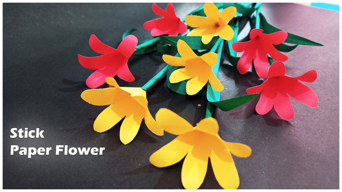 CraftsSofis's tweet photo. Stick Paper Flower | Paper lily craft at home | DIY https://t.co/kalNJkDK5r via @YouTube 
#sofiscrafts https://t.co/z6VhgY9UWk