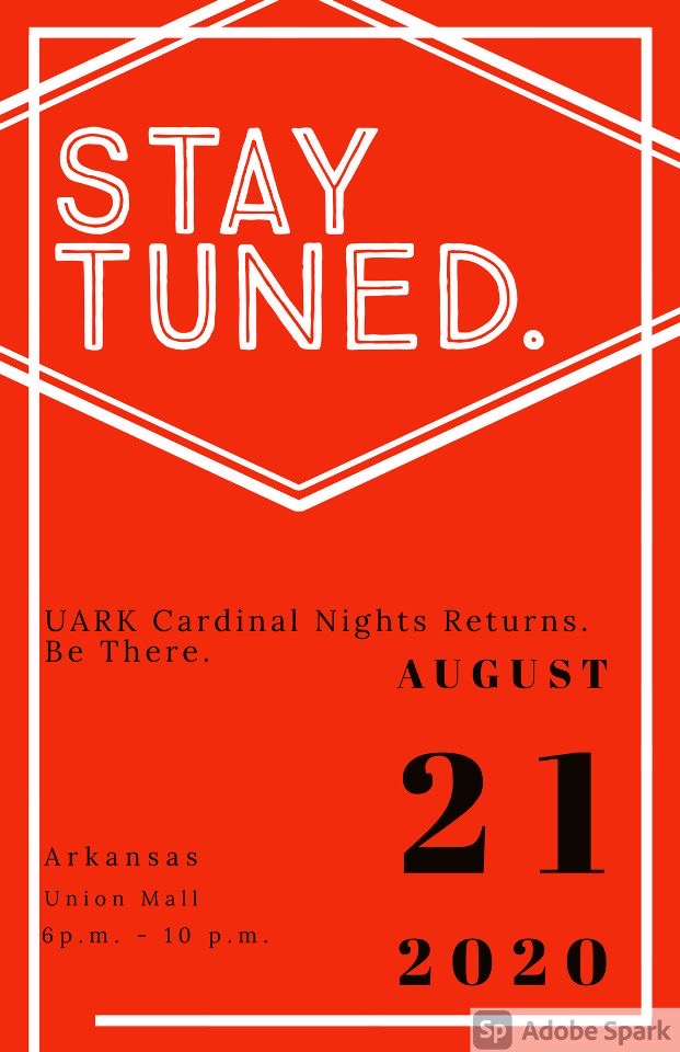uarkcn's tweet photo. Share to family and friends about our FIRST and EXCITING event! We'll have games, prizes, music, and FREE FOOD! 💯 https://t.co/QKcLsCPdBK