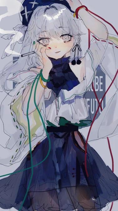 #深夜の真剣お絵描き60分一本勝負 衣装改変もののべ 
