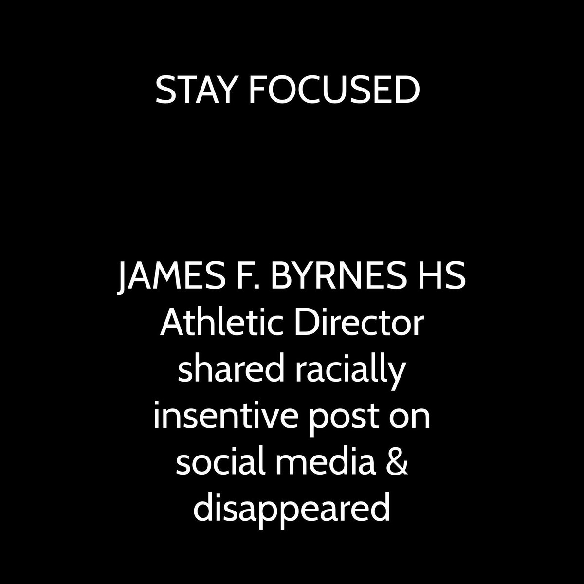 RebelsForChg's tweet photo. Still no consequences. He’s still employed &amp; has yet to address parents or student athletes about his actions. Do better District 5 https://t.co/0hAFgwP8dv