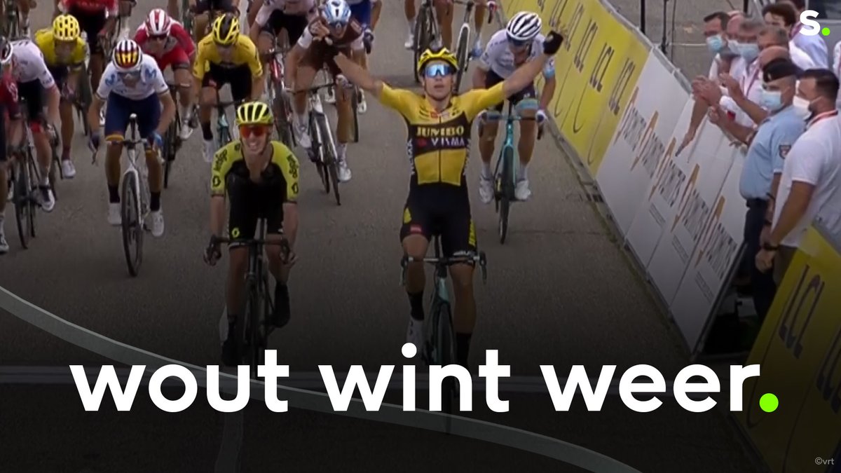 Wie stopt deze Van Aert?

sporza.be/wedstrijden/wi…