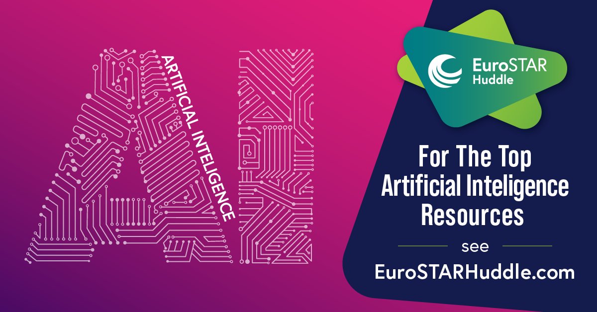 Discover latest #Artificialintelligence resources on the EuroSTAR Huddle 💥

Join the EuroSTAR Huddle and explore eBooks, Webinars, Keynote Recaps, and so much more 🙌 bit.ly/30Q0Rsx #AI #softwaretesting