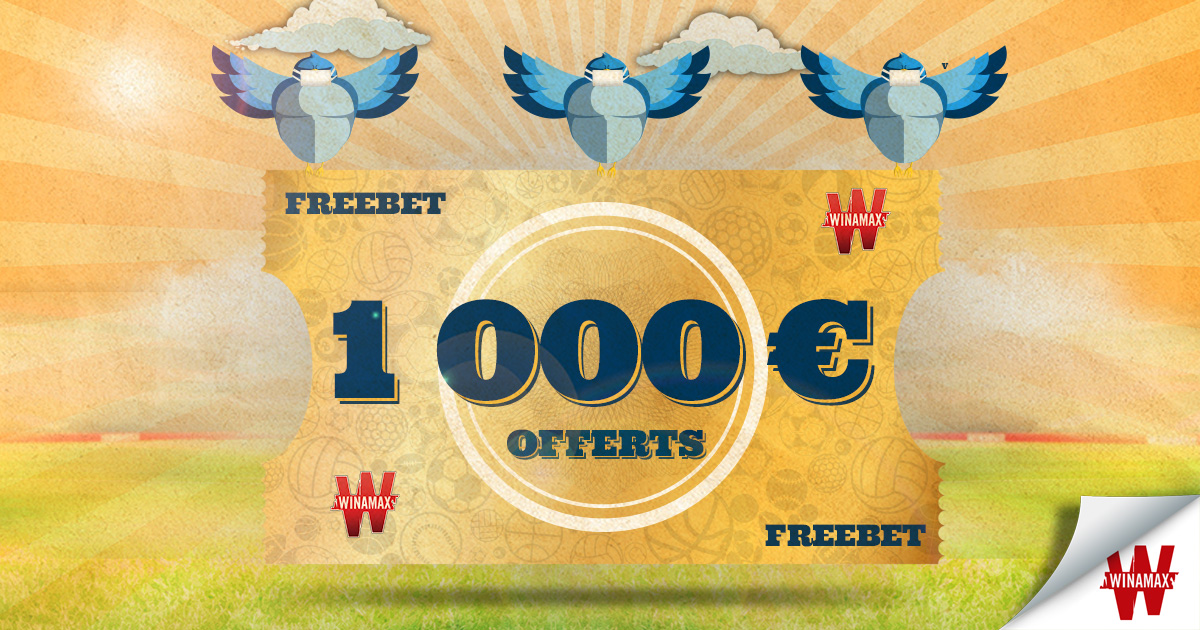 👏 Merci d'être aussi nombreux à nous suivre ! #Winamax500k 

Dix #FreebetWinamax de 100€ à gagner en répondant à cette question : Ça va bien ?

💸 RT + FOLLOW + RÉPONDEZ pour jouer.