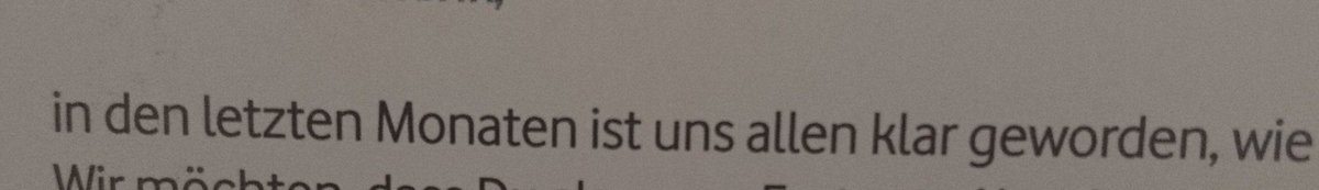 Es ist der absolute Hammer <a href="/vodafoneservice/">Vodafone Service</a> ist in den letzten Monaten etwas klar geworden. Ein Treue-Angebot. #neindanke