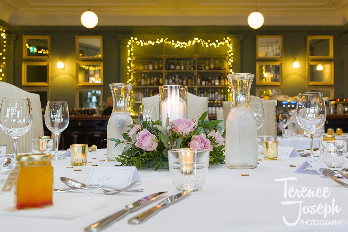 The gorgeous candle-lit, floral table decorations at Jasmin and Kevin's spring wedding at the <a href="/albionhh/">Albion House</a>.

 #ramsgate #wedding #ukwedding #weddingphotographer #photographer #spring #love #flowers #weddinginspiration #weddinginspo #weddingstyle #centrepieces #tabledecoration