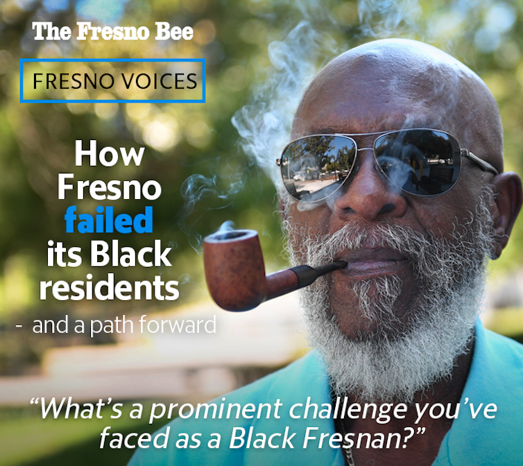Over the next few weeks, we’re publishing accounts from five residents who share their wide-ranging experiences of life as a Black resident in Fresno. Here’s a glimpse into the stories of Windell Pascascio, Dr. Reshale Thomas, Bob Mitchell, Angie Barfield and Pastor DJ Criner.