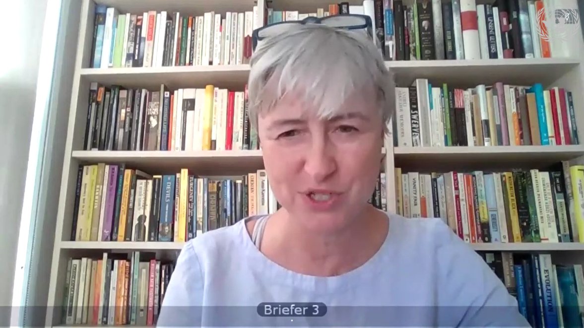 "Why raise some of these socio-economic issues at the Security Council? These problems may become international threats to peace and security if they are not addressed.”  @sarah_cliffe