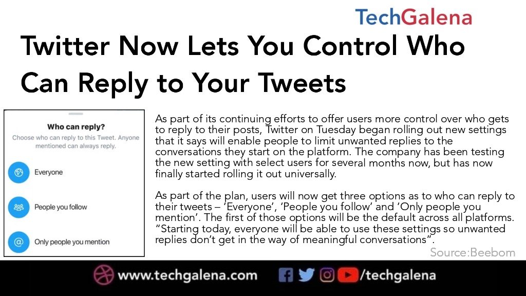 techgalena's tweet photo. According to many, it will just add to the increasing number of echo chambers on the site, further restricting the free exchange of ideas. .
.
Follow @techgalena for more updates.
.
#twitterupdates #twitternewfeatures #twitter #techgalena #technology #technews #news #information https://t.co/B5JL1vNxbh