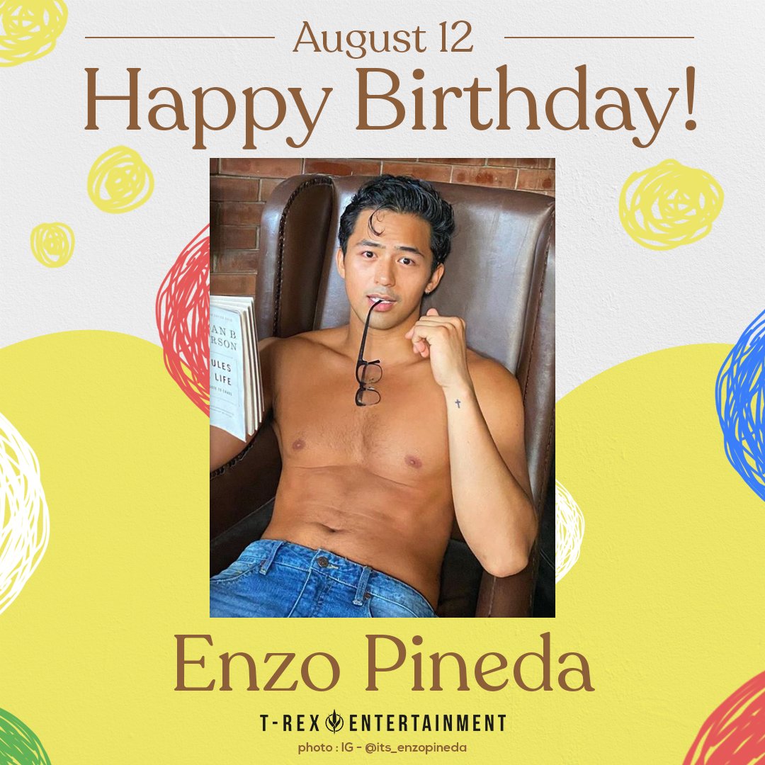 Happy 30th birthday, Enzo Pineda Wishing you a blessed year to come. Enjoy your day!   