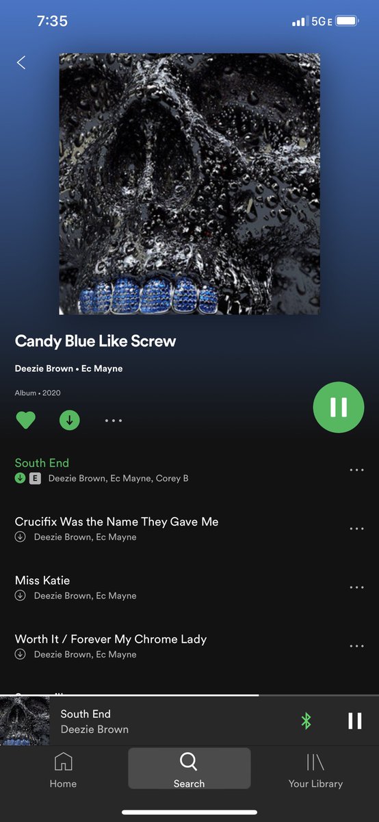 lopezthedopez's tweet photo. #CandyBlueLikeScrew out now!!!!! So proud of these two guys! They really put a good album out @deeziebrown https://t.co/NgxaBMyABs