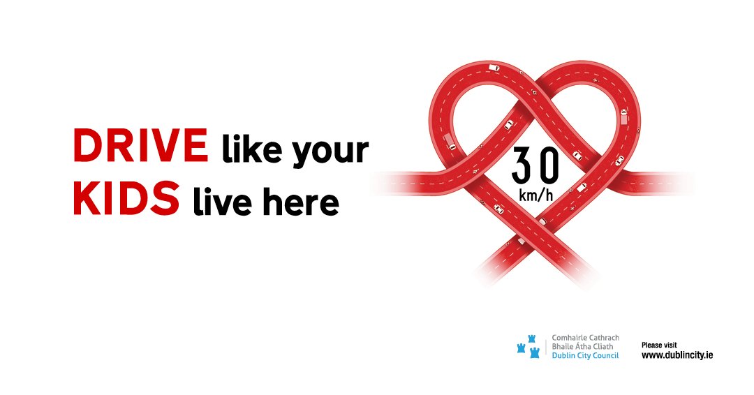 DubCityCouncil's tweet photo. At present all roads in the Dublin City Council area have a default speed limit of 50km/hr. It is proposed to change this default to 30km/hr. Our consultation closes tomorrow, so have  your say today - https://t.co/bXB3GIxFa0 
#YourCouncil #SpeedReview #Dublin https://t.co/JMA1Y2G4tR