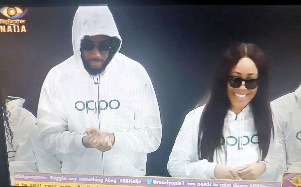 Oppo challenge winners Erica and Praise 👏🏾👏🏾👏🏾

They get 500k! Naira each and an Oppo phone each 💃🏾🕺🏽

Congratulations to them 😊

#QueenErica #BBPraise #BBNaija
