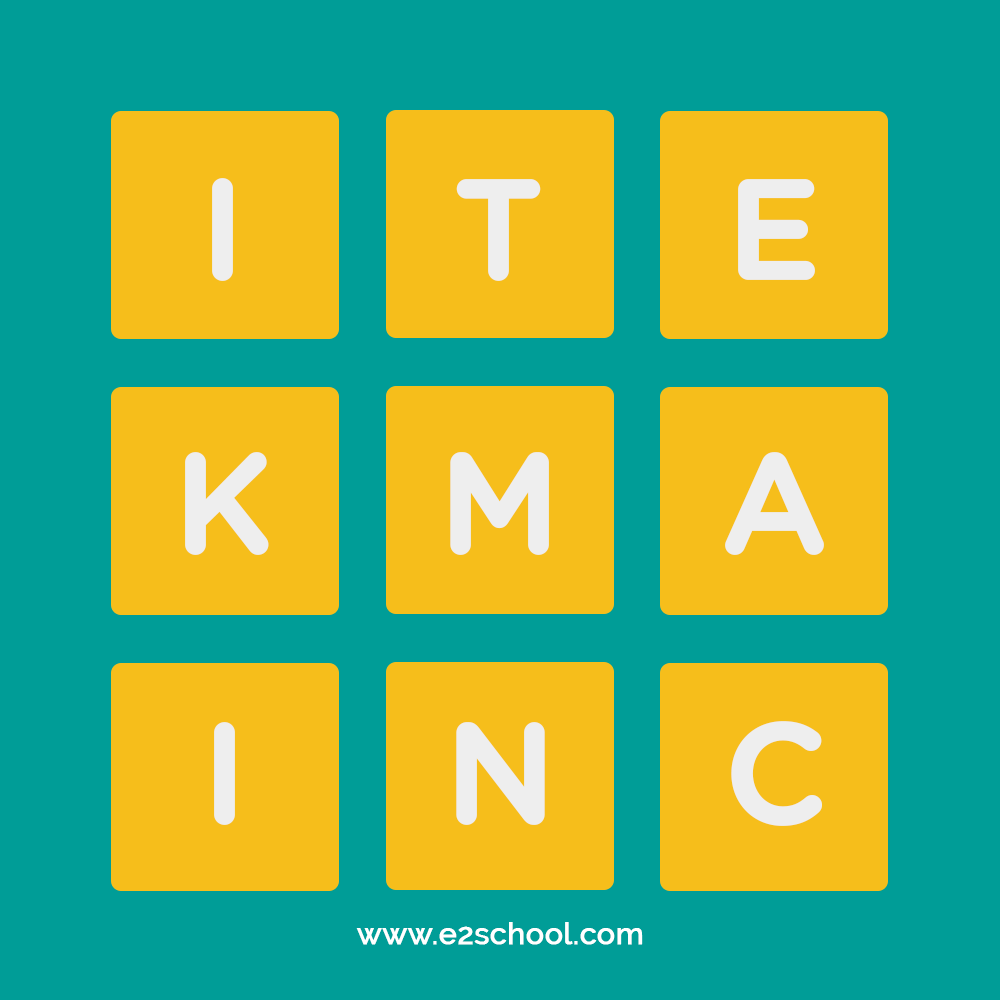 E2School's tweet photo. How many words can you make? 💬✍️
👇COMMENT Below!👇

Sign up for a FREE Beginner English Course with @e2school
Get access to Free Live classes to build your vocabulary on https://t.co/QOwEm2fCjX

Preparing for a Professional English test? Get Test ready with @e2school today! https://t.co/kP5GUq63GI