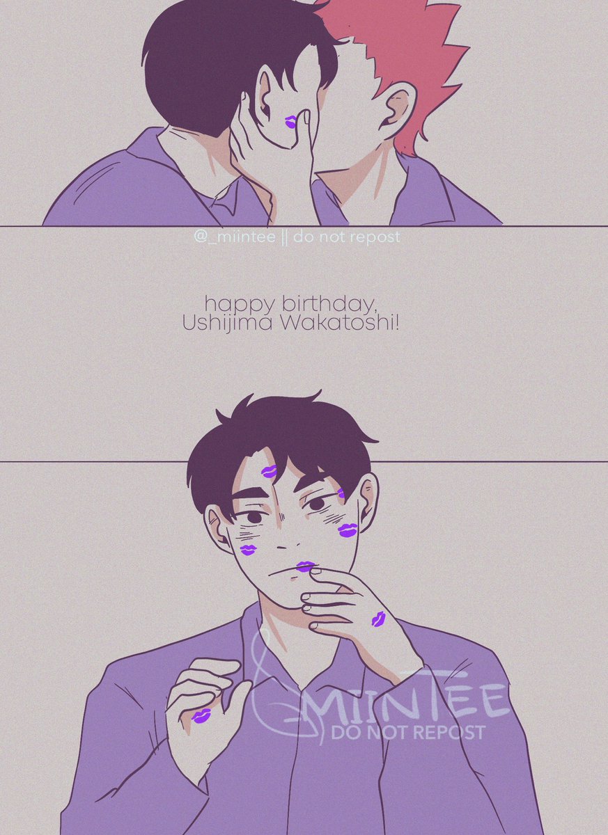 happy birthday, miracle boy ushijima wakatoshi ✨

[ #牛島若利生誕祭2020 #牛島若利誕生祭2020]
[#ハイキュー #haikyuu #hq ] 