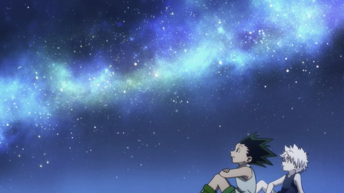 I could say a lot more but this whole campfire scene cemented hxh as my favorite anime.