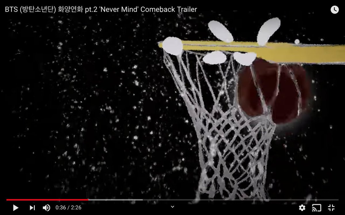 Basketball ring #2ndDynamiteTeaser and  @BTS_twt Never Mind MVNevermind from HYYH (화양연화) pt.2 Comeback Trailer #BTS    #방탄소년단    #BTS_Dynamite  