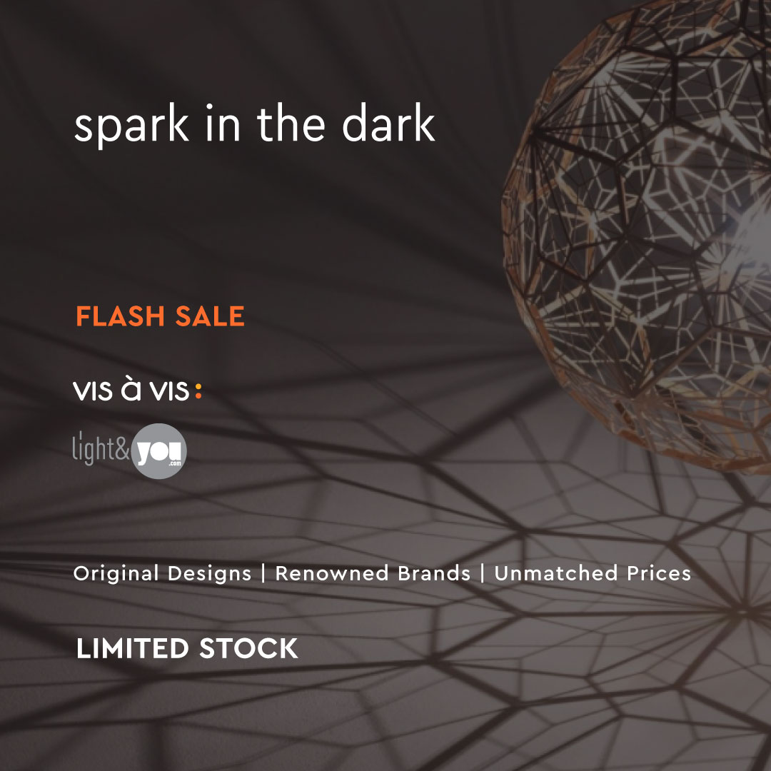 visavisIndia's tweet photo. a 'Spark in the Dark' sale!

•Decorative Lamps &amp; Lifestyle Accessories 
•Architectural Lights -Indoor &amp; Outdoor
See Collection 👉 https://t.co/BPigLnnoBm
Limited Quantities -Unmatched Prices -Renowned Brands
*T&amp;C
Email: info@visavislights.com
Image: @TomDixonStudio
#flashsale https://t.co/ncDQX76rxA
