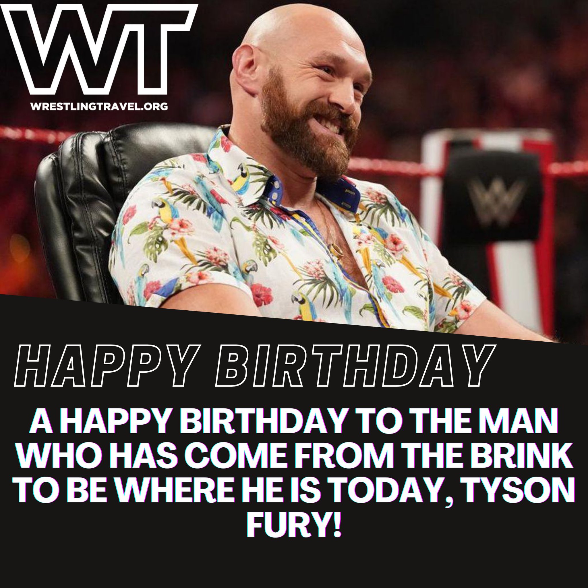 Happy Birthday Champ,  There\s always light at the end of the tunnel 